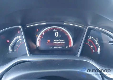 2019 Honda Civic Sport from USA, damaged, VIN 2HGFC2F87KH584035